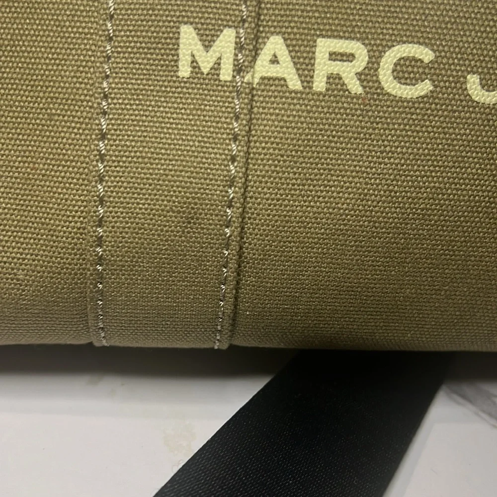 Marc Jacob’s Canvas Large Totebag in Slate Green - Picture 7 of 10